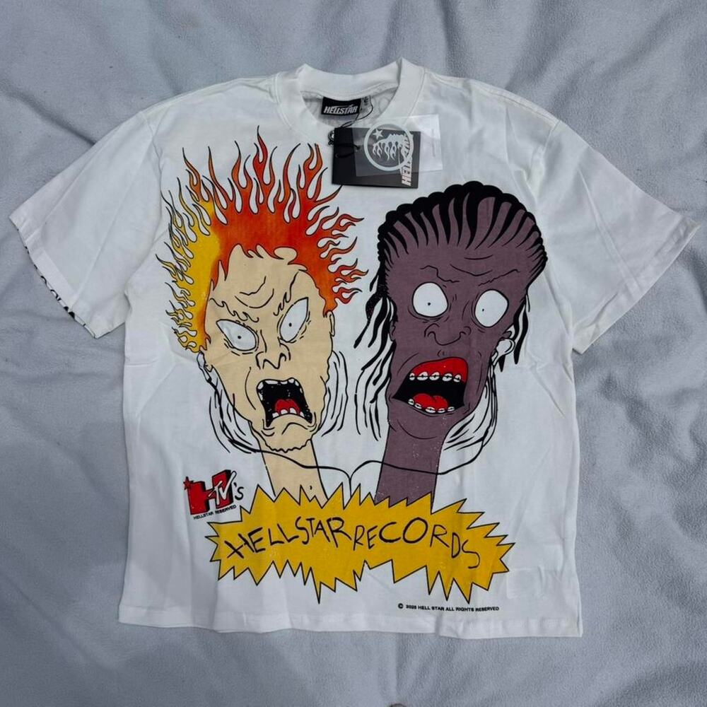 Hellstar graphic tee shirt (M) in perfect condition